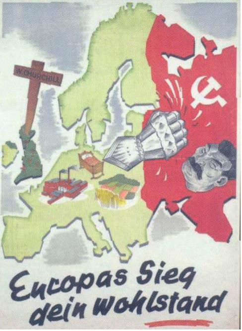 Foto: NS-Propaganda für ein "Vereintes Europa"