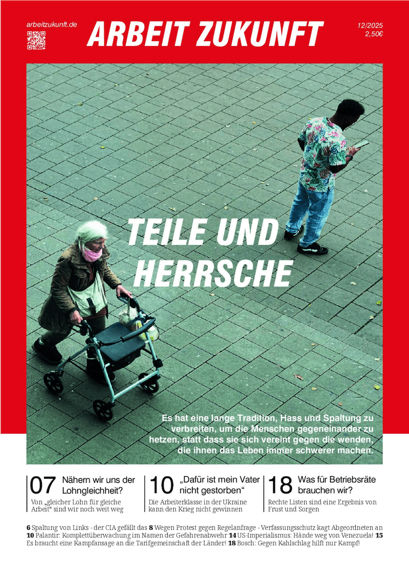 Arbeit Zukunft Ausgabe 12 2025